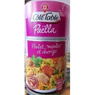 Paëlla Royale (Poulet, Moules Et Chorizo) (Côté Table - Marque Repère)