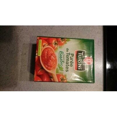 Purée De Tomates Saveur Basilic (Turini - Marque Repère)