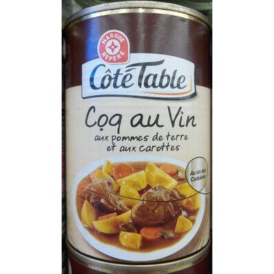 Coq Au Vin Aux Pommes De Terre Et Aux Carottes (Côté Table - Marque Repère)