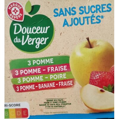 Assortiment De Spécialités De Fruits (Douceur Du Verger - Marque Repère)