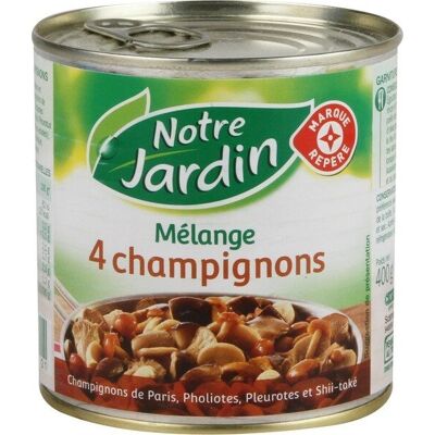 Mélange De 4 Champignons (Notre Jardin - Marque Repère)