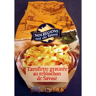 Tartiflette Gratinée Au Reblochon De Savoie (Nos Régions Ont Du Talent)