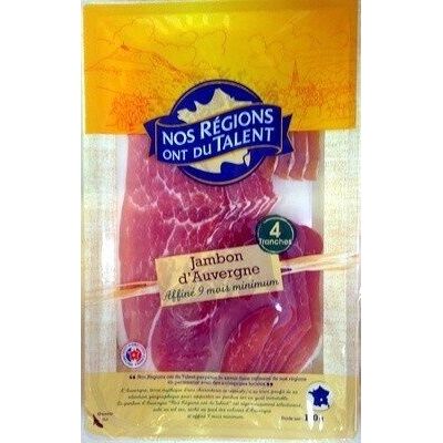 Jambon D'auvergne (4 Tranches) (Nos Régions Ont Du Talent - Scamark (filiale E. Leclerc))
