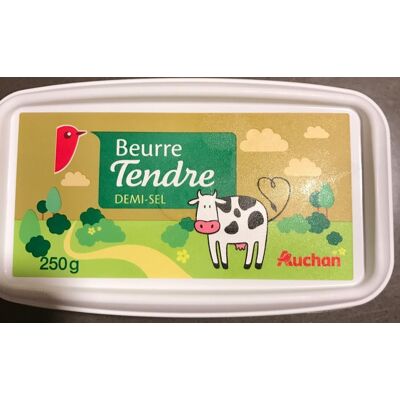 Beurre Tendre Demi-Sel (Auchan)