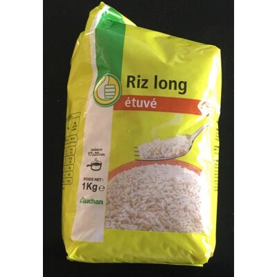 Riz Long Étuvé (Pouce - Auchan)