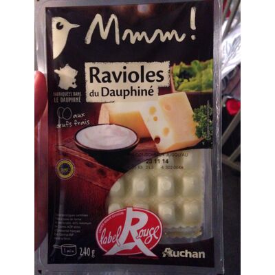 Mmm! - Ravioles Du Dauphiné Aux Œufs Frais (Auchan - Mmm!)