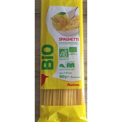Spaghetti Bio (Auchan)