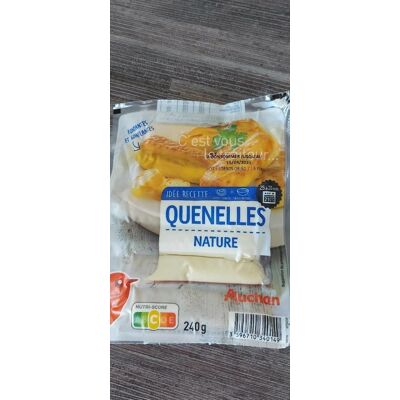 Quenelles Natures (Auchan)