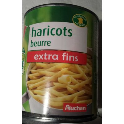 Haricots Beurre Extra Fins (Auchan)