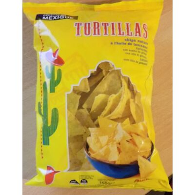 Tortillas - Chips Nature À L'huile De Tournesol (Auchan)