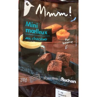 Mini Moelleux Au Chocolat (Auchan)