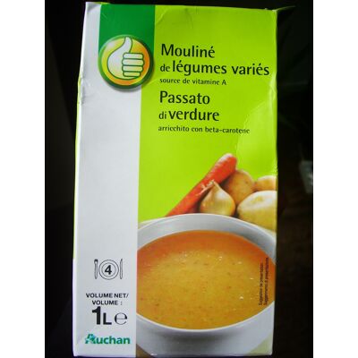 Mouliné De Légumes Variés (Auchan)