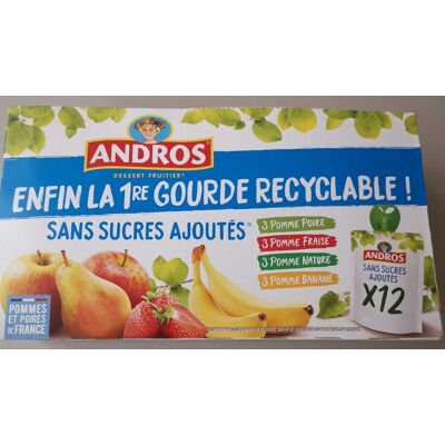 Enfin La 1Re Gourde Recyclable (Andros)