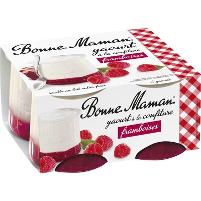Yaourt À La Confiture Framboise (Bonne Maman)