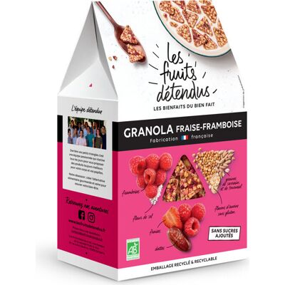 Granola Fraise-Framboise (Les Fruits Détendus)