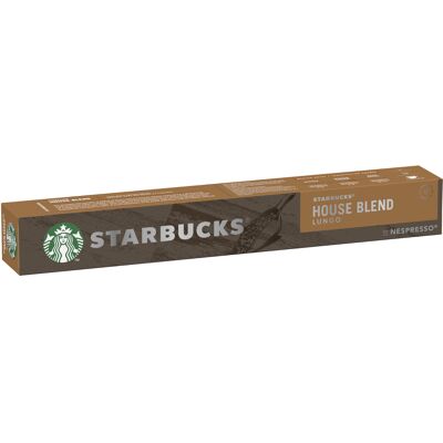 Starbucks By Nespresso House Blend 10 Capsules (Starbucks - Medium House Blend)