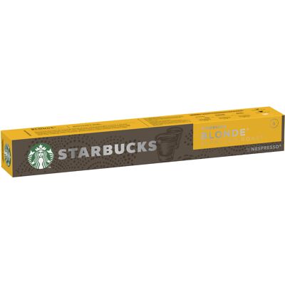 Starbucks By Nespresso Blonde Espresso Roast 10 Capsules (Nestlé - Starbucks)