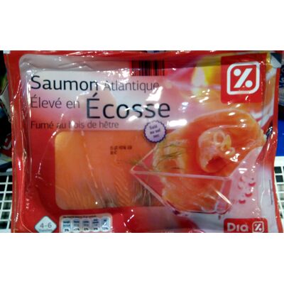 Saumon Atlantique Élevé En Écosse 4-6 Tranches (Dia)