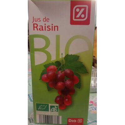 Jus De Raisin Bio (Dia)