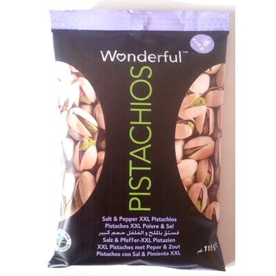 Pistaches xxl poivre & sel (Wonderful)