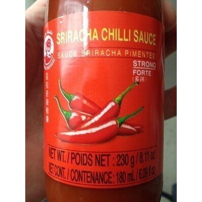 Sriracha - sauce aux piments (Cock Brand)