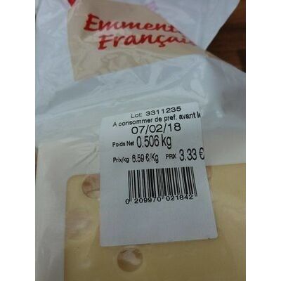 Emmental français (Top Budget)