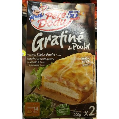 Gratiné de poulet (Père Dodu)