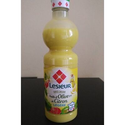 Sauce salade huile d'olive et citron légère (Lesieur)