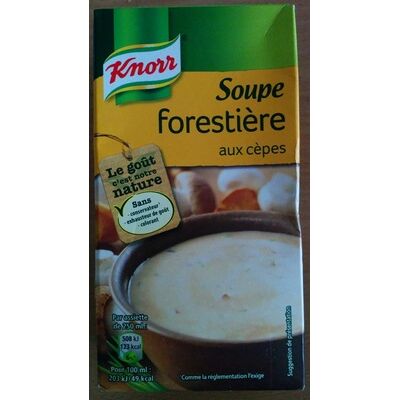 Soupe forestière aux cèpes (Knorr)