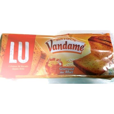 Pain d'épices vandame gourmand au miel (Lu)