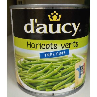 Haricots verts très fins (D'aucy)