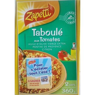 Taboulé aux tomates (Zapetti)