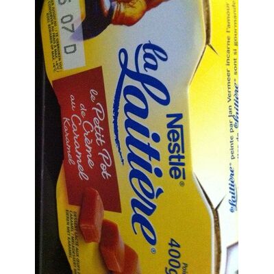 Le petit pot de crème au caramel (La Laitière - Nestlé)
