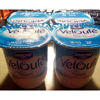Yaourt brassé velouté (Danone)