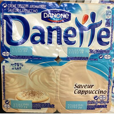 Danette saveur cappuccino (Danone - Danette)