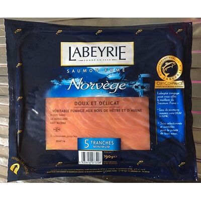 Saumon fumé norvège (Labeyrie)
