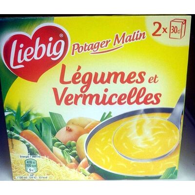 Légumes et vermicelles (Liebig)