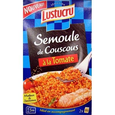 Semoule de couscous à la tomate (Lustucru)