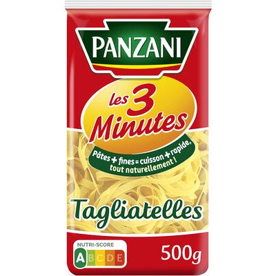 Les 3 minutes, tagliatelle (Panzani - Ebro Foods)