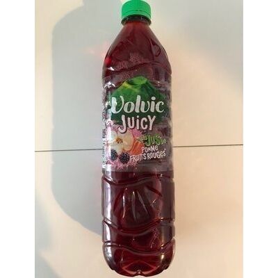 Volvic au jus de pomme - fruits rouges (Volvic)