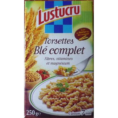 Torsettes (blé complet) (Lustucru)