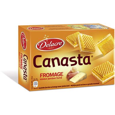 Canasta fromage saveur jambon fumé (Delacre - Ferrero)