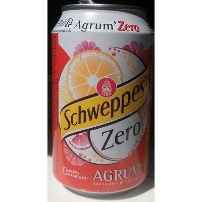 Schweppes agrum' zero (Schweppes)