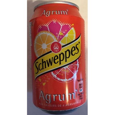 Agrum' aux saveurs de 4 agrumes (Schweppes)