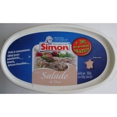 Salade de thon (+ 20% gratuit) (Simon - Simon Dutriaux)