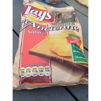Chips à l'ancienne nature (Lay's)