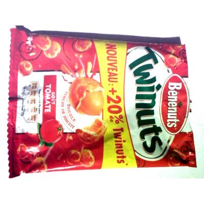 Twinuts goût tomate (Bénenuts - Pepsico)