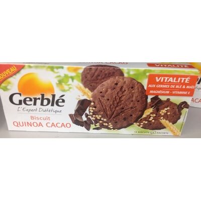 Biscuit quinoa cacao (Gerblé)