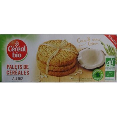 Galletas de coco y arroz ecológicas (Cereal Bio)