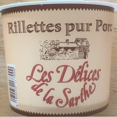 220g rillettes pur porc (Les Délices De La Sarthe)